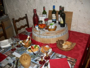 repas vigneron aux vignobles De Cancave à Blaye